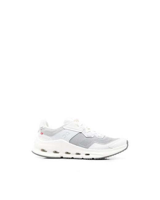 On Shoes White Cloudnova Rift Sneakers