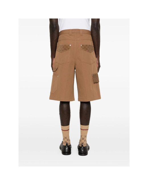 Gucci Brown Shorts for men