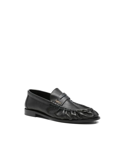 Saint Laurent Black Loafers