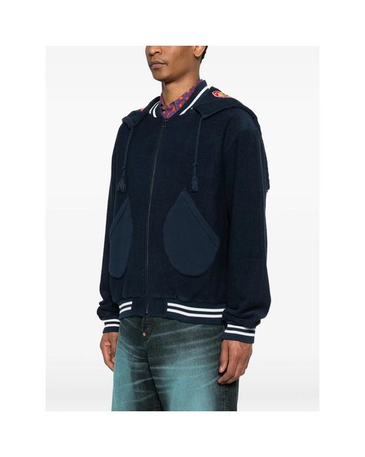KENZO Blue Jackets for men