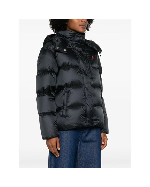 Ralph Lauren Black Quilted Puffer Jacket