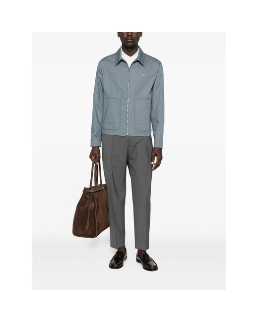 Prada Blue Jackets for men