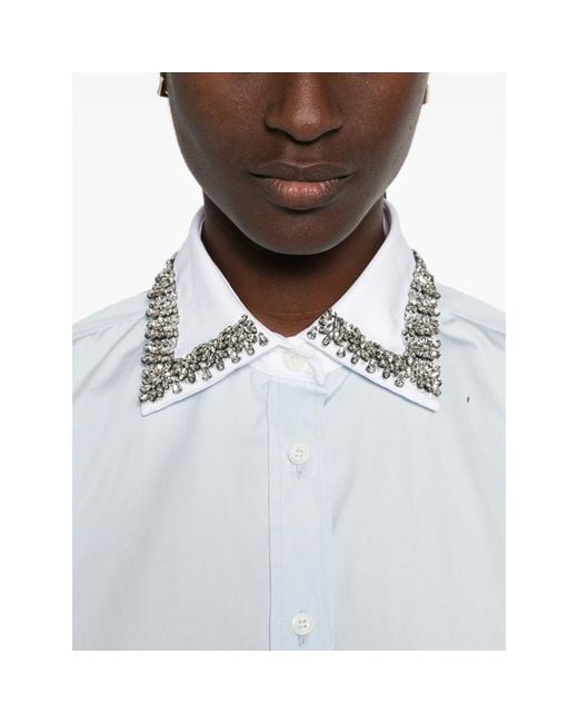 Prada Blue Tops