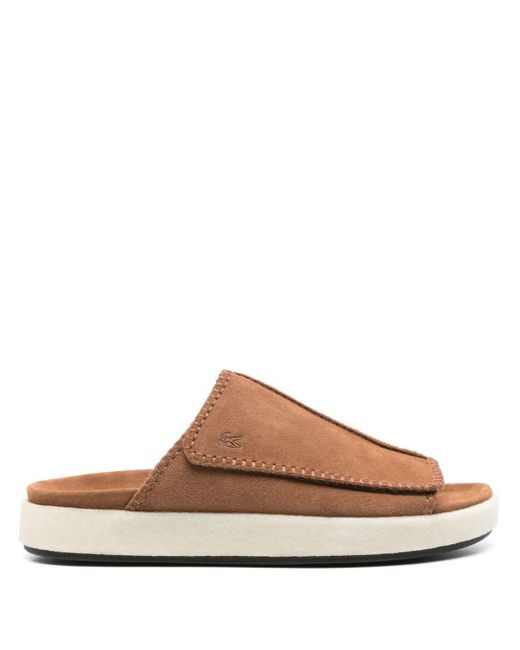 Clarks Brown Overleigh Flat Sandals