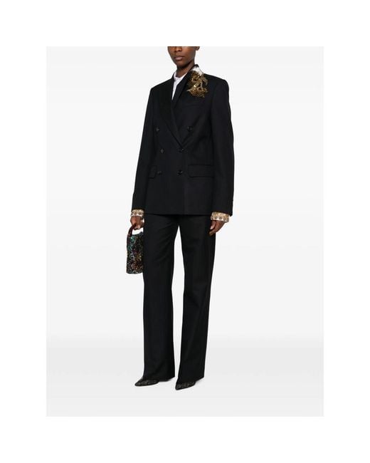 Dries Van Noten Black Jackets