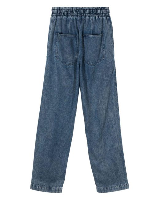 Isabel Marant Blue Timeo Wide-Leg Jeans for men