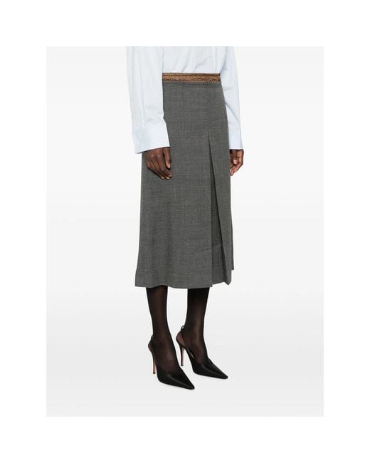 Prada Gray Skirts