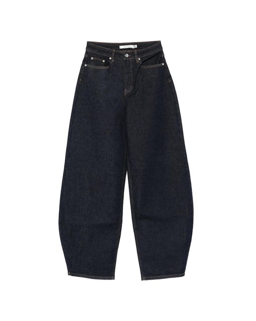 Gestuz Blue Gzmae Hw Barrel Jeans