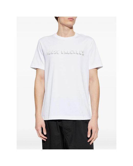 Moose Knuckles White T-Shirts & Vests for men
