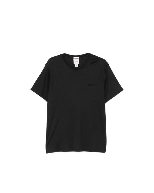 Calvin Klein Black Cotton T-Shirt for men