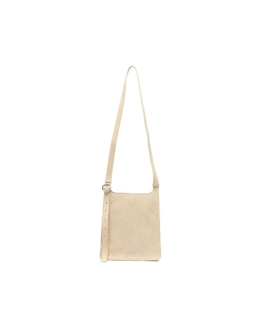 Jacquemus Natural Neutrals Messenger Bags for men