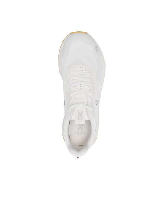 On Shoes White Cloudnova Form 2 Sneakers for men