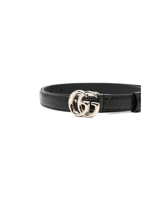 Gucci Black Belts