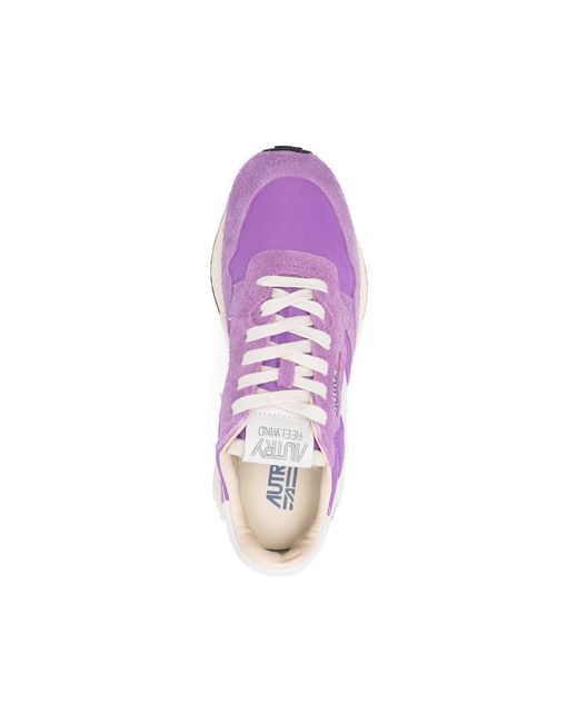 Autry Sneakers Purple, White