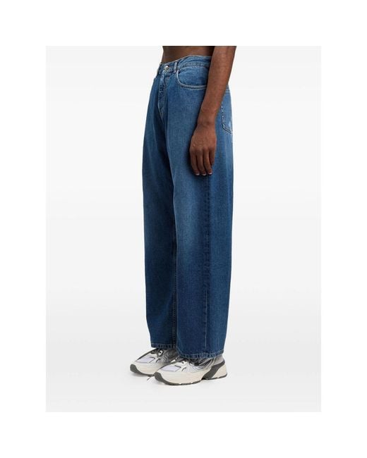 Palm Angels Blue Denim for men