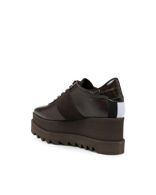Stella McCartney Black Elyse Platform Sneakers