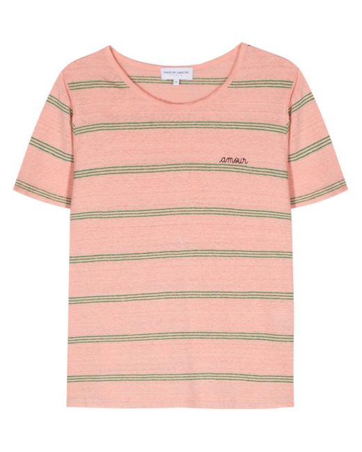 Maison Labiche Pink Amour Villiers T-Shirt
