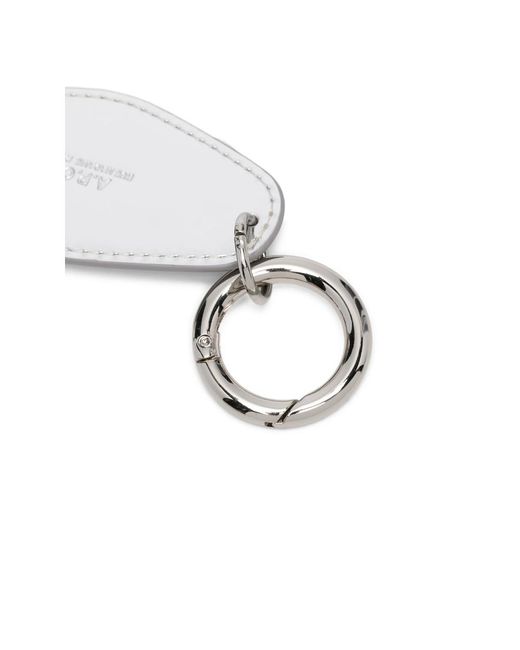 A.P.C. White Keyrings & Chains