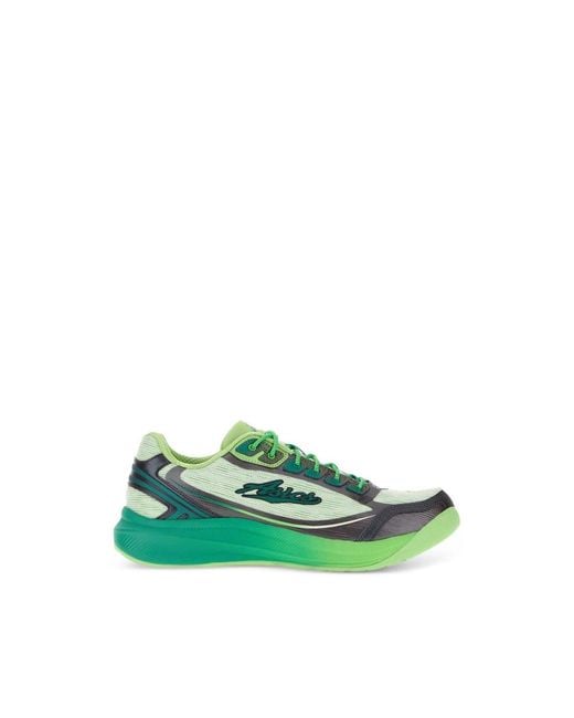 Kiko Kostadinov X Asics Green Ilargi Ff Ii Sneakers for men