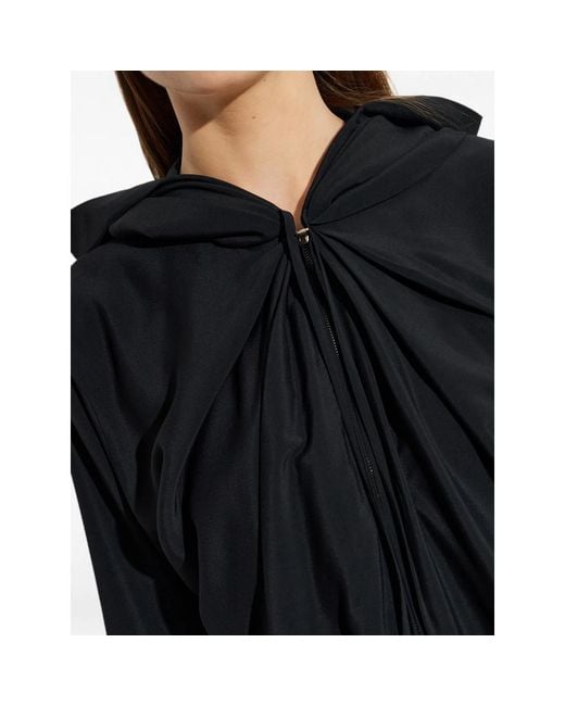 Alexander Wang Black Sweatshirt Silk-Blend