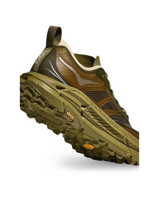 Hoka One One Sneakers Brown, Green