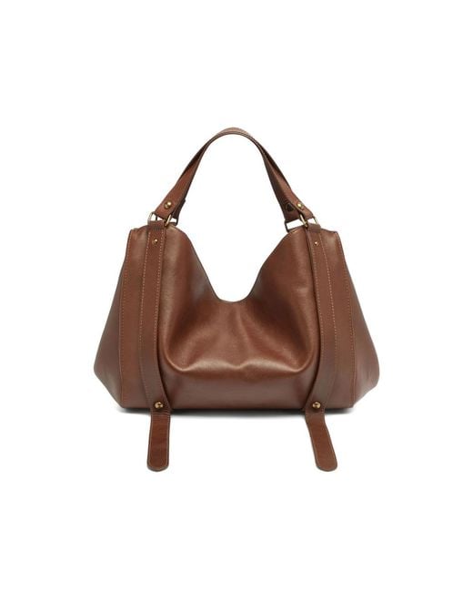 DIESEL Brown D-One-Medium Top-Handle Bag