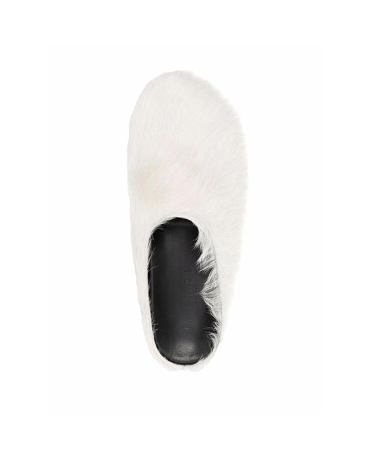 Marni White Slippers for men