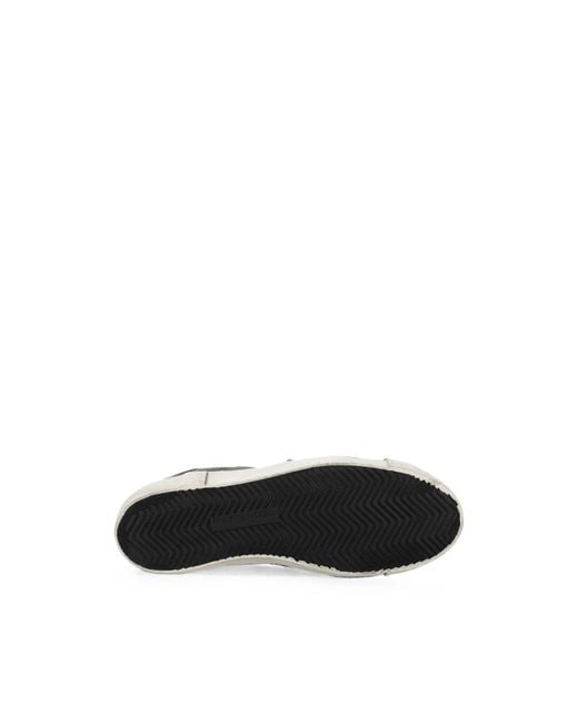 Philippe Model Gray Prsx Low-Top Sneakers for men