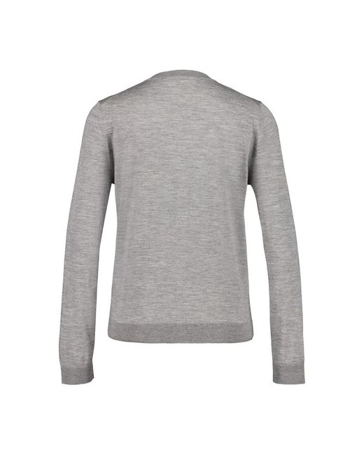 Gucci Gray Button-Up Cardigan