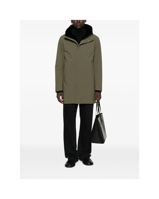 Herno Green Jackets for men