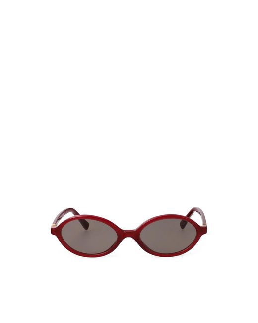Miu Miu Pink Regard Oval-Frame Sunglasses for men