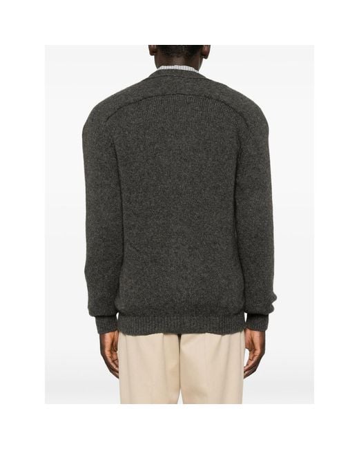 Scaglione Black Sweaters And Knitwear for men