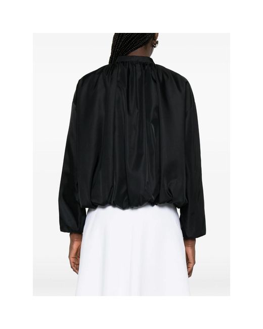 Vivetta Black Drawstring Zip Jacket