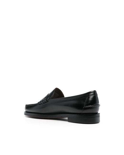 Sebago Black Penny-Strap Loafers for men