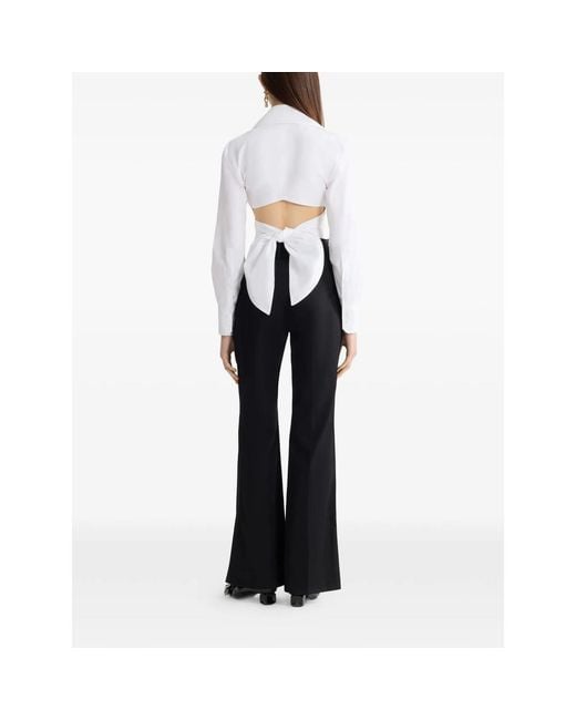 Patou White Blouse Cotton