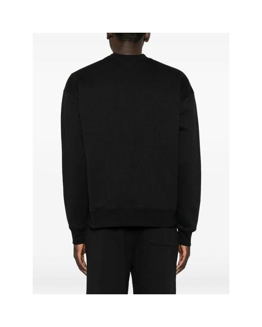 Woc Black Logo-Patch Sweatshirt for men
