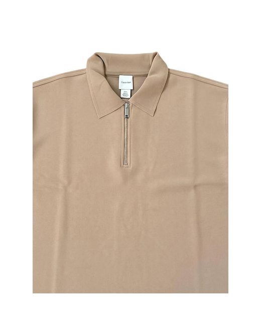Calvin Klein Natural Polo Shirts