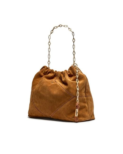 Ba&sh Brown Large June Tote Bag