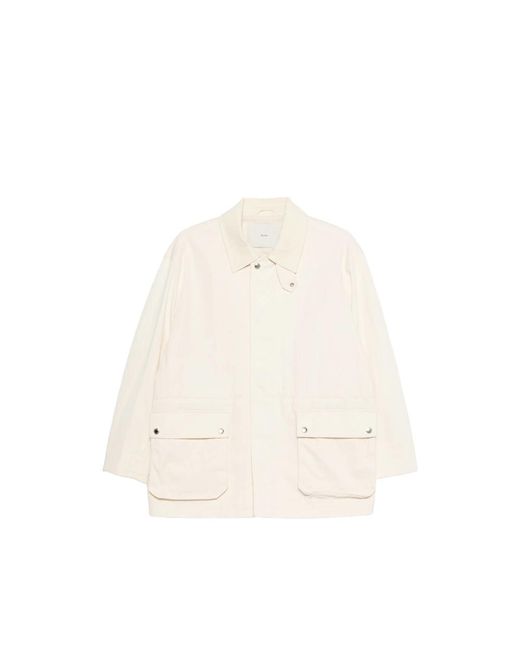 DUNST Natural Flap-Pocket Collared Jacket for men
