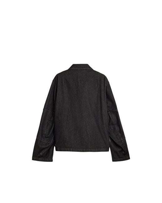 Y-3 Black Denim Jacket for men