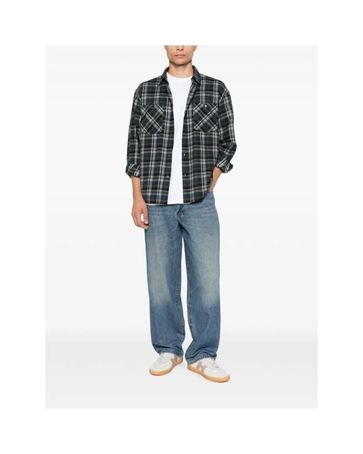 Levi's Blue Faded Straight-Leg Jeans for men