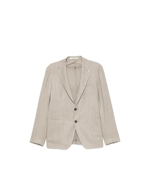 Tagliatore Gray Neutrals Jackets for men