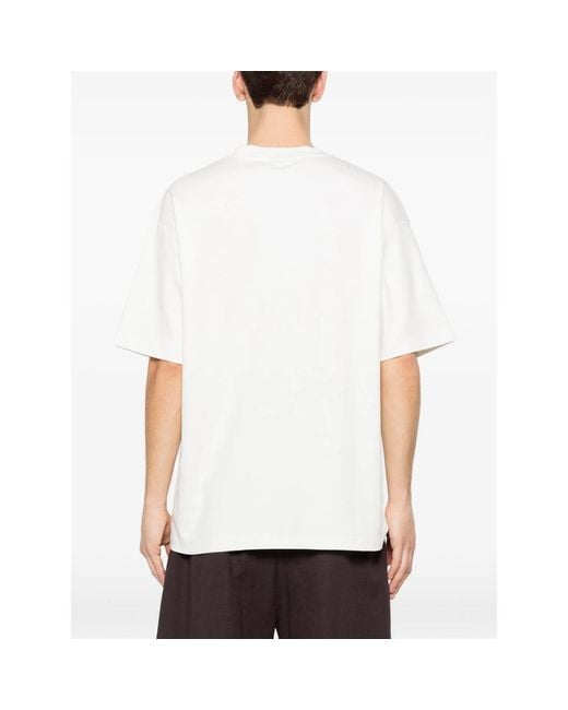 Drole de Monsieur Blue Slogan Palmiers T-Shirt for men