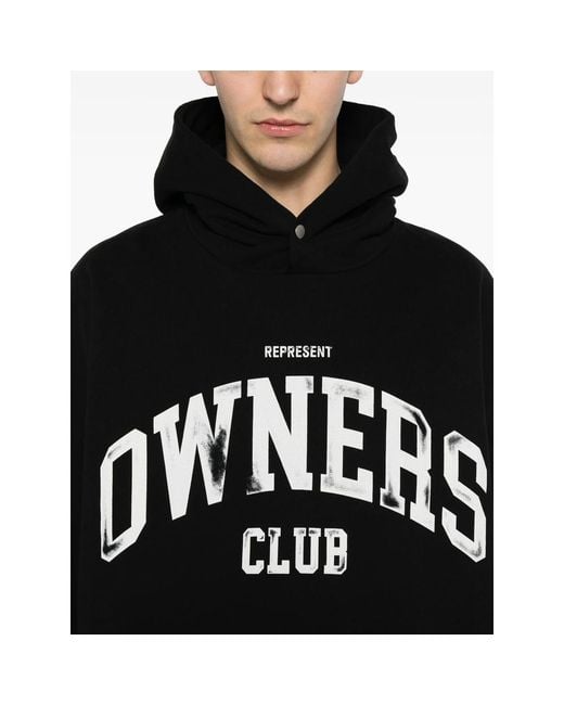 Represent Black Sweatshirt for men