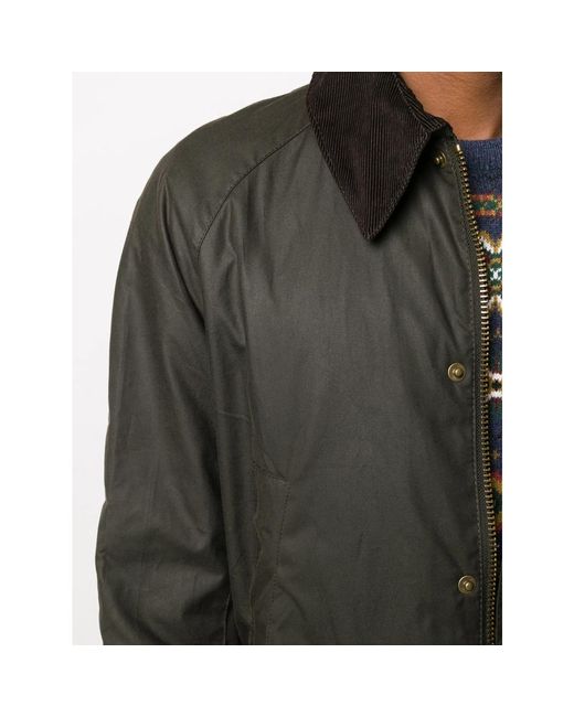 Barbour Black Outerwears for men