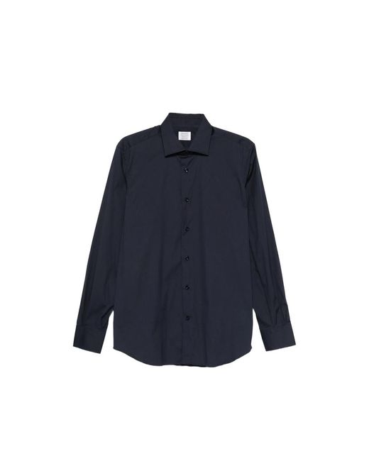 Mazzarelli Blue Long-Sleeves Shirt for men