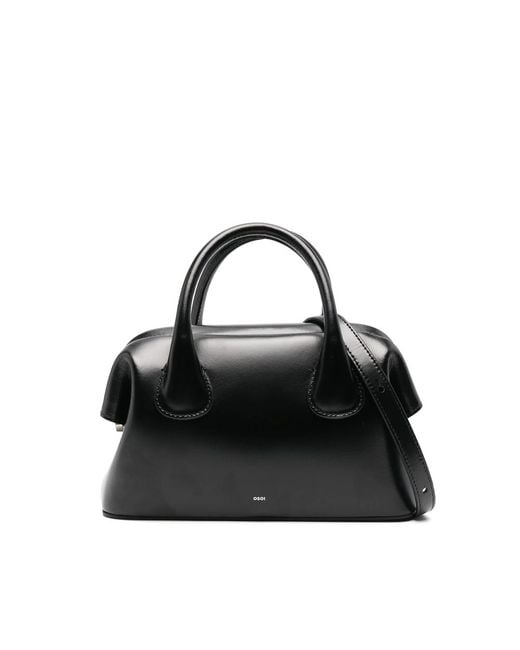 OSOI Black Mini Boat Tote Bag