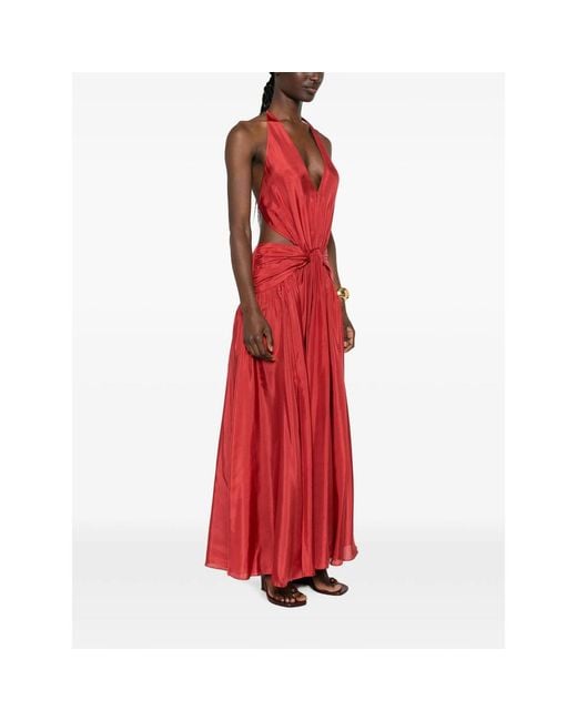 Zimmermann Red Dresses