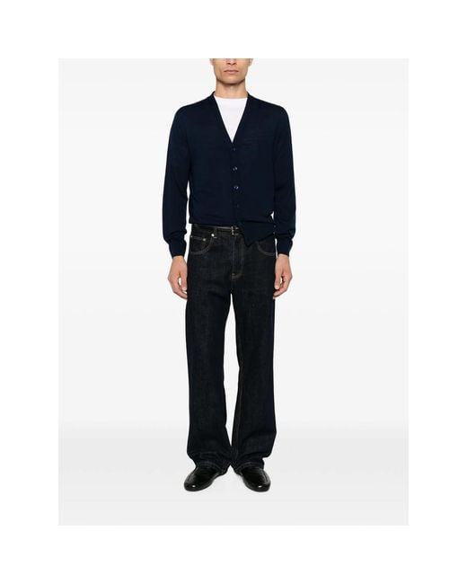 Canali Blue Sweaters And Knitwear for men