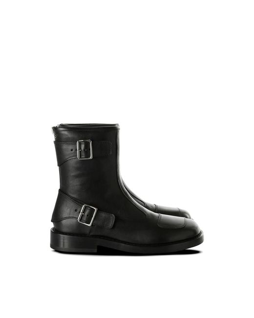 Ann Demeulemeester Black Shoe Calf Leather for men